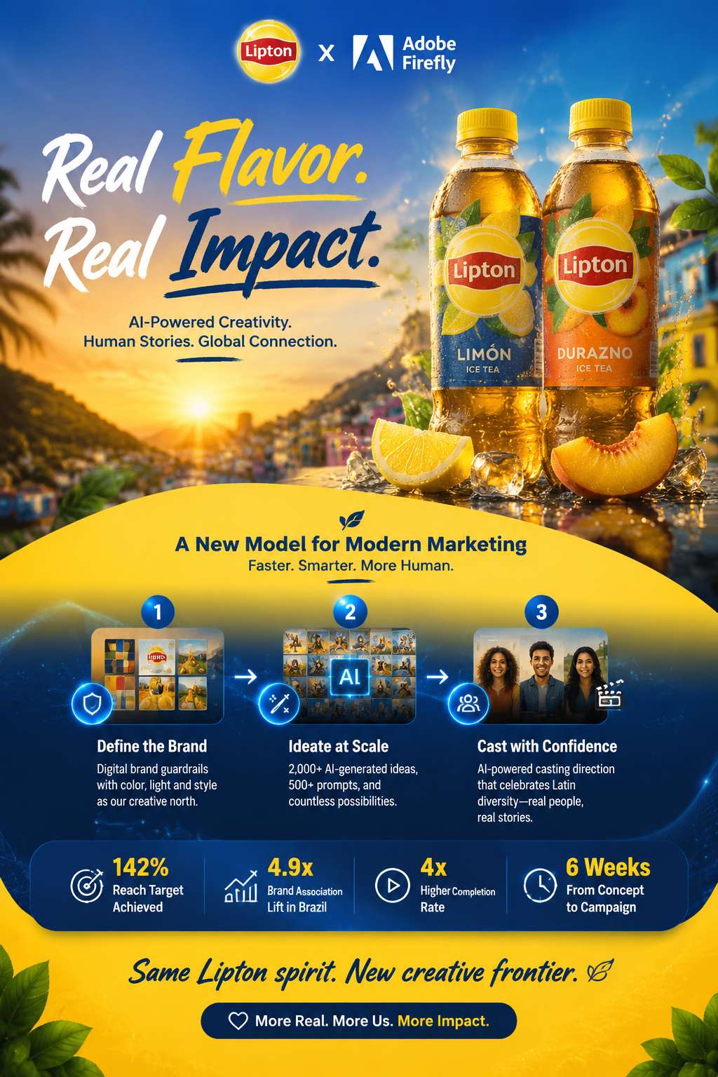 Lipton 品牌精神与新模式
