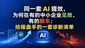2026-08-31_同一套AI提效为何在有的中小企业见效有的翻车给操盘手的一套诊断清单_封面_1jpg | 苏州美太广告设计公司